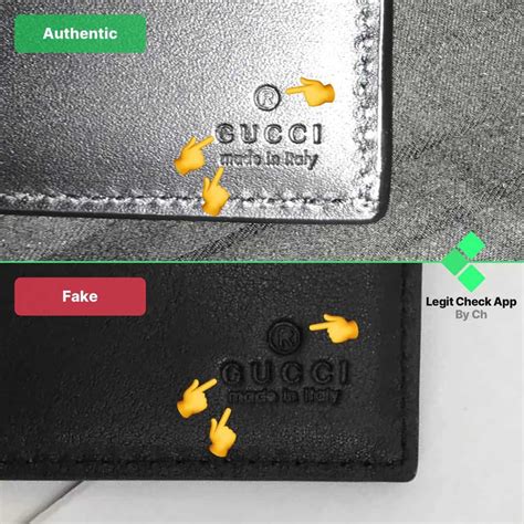 real vs fake gucci wallet|authentic gucci snake wallet.